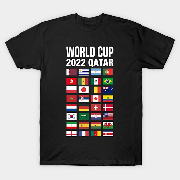 WORLD CUP 2022 T-Shirt by C_ceconello